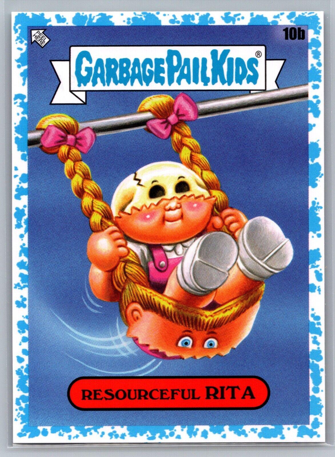 Resourceful Rita [Blue] #10b Garbage Pail Kids at Play