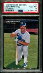 Edgar Martinez #11 Baseball Cards 1989 Mother's Cookies Mariners Prices