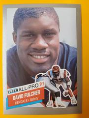 David Fulcher Football Cards 1991 Fleer All Pro Prices