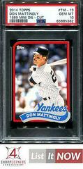 Don Mattingly Baseball Cards 2014 Topps 1989 Mini Die Cut Prices