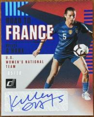 Kelley O'Hara [Blue] #RF-KO Soccer Cards 2018 Panini Donruss Road to France Autographs Prices