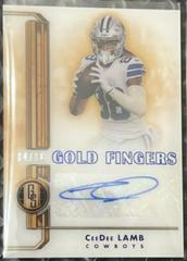 CeeDee Lamb [White Gold] #GF-CL Football Cards 2023 Panini Gold Standard Fingers Autographs Prices
