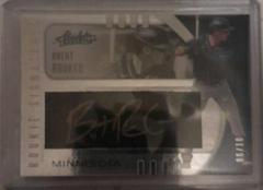 Brent Rooker [Material Signature Black Gold] Baseball Cards 2021 Panini Absolute Prices
