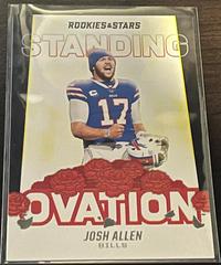 Josh Allen Football Cards 2021 Panini Rookies and Stars Standing Ovation Prices