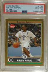 Rajon Rondo [Gold] Basketball Cards 2006 Topps Prices