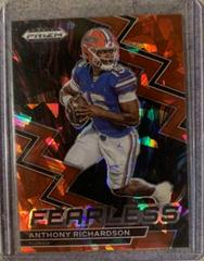 Anthony Richardson [Red Ice] #F-19 Football Cards 2023 Panini Prizm Draft Picks Fearless Prices