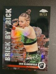Erin Blanchfield [Black Refractor] #BYB-18 Ufc Cards 2024 Topps Chrome UFC Brick by Brick Prices