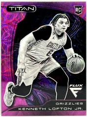 Kenneth Lofton Jr. [Purple Scope] #7 Basketball Cards 2022 Panini Flux Titan Prices
