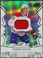 Kaiden Guhle Hockey Cards 2022 Upper Deck Ice Hockey Jersey Prices