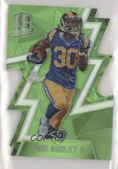 Todd Gurley II [Neon Green Die Cut] Football Cards 2016 Panini Spectra Prices