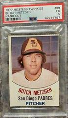 Butch Metzger [Hand Cut] #99 Baseball Cards 1977 Hostess Prices