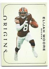 Elijah Moore #BS-3 Football Cards 2023 Panini Origins Blank Slate Prices