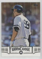 Aaron Judge [Gold] #AJ-3 Baseball Cards 2018 Topps Aaron Judge Highlights Prices
