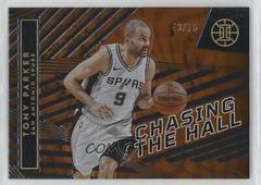 Tony Parker [Orange] #14 Basketball Cards 2021 Panini Illusions Chasing the Hall Prices