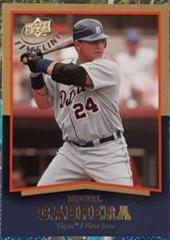 Miguel Cabrera [Gold] #40 Baseball Cards 2008 Upper Deck Timeline Prices