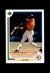 Juan Bell #59F Baseball Cards 1991 Upper Deck Final Edition Prices