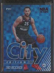 Ben Simmons [Hyper Red] Basketball Cards 2021 Panini Hoops City Edition Prices