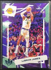 LeBron James [Amethyst] #35 Basketball Cards 2022 Panini Court Kings Prices