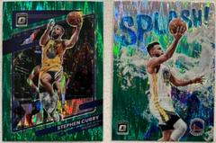 Stephen Curry [Green Shock] Basketball Cards 2021 Panini Donruss Optic Splash Prices