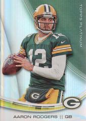 Aaron Rodgers #19 Football Cards 2013 Topps Platinum Prices