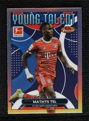Mathys Tel #FT-MT Soccer Cards 2022 Topps Finest Bundesliga Young Talents Prices