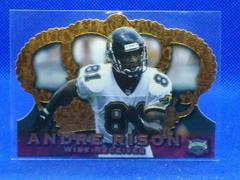 Andre Rison #CR-111 Football Cards 1996 Pacific Crown Royale Prices