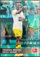 Youssoufa Moukoko #28 Soccer Cards 2021 Stadium Club Chrome Bundesliga Prices