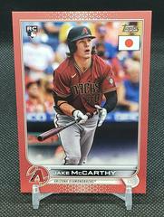 Jake McCarthy [Red] Baseball Cards 2022 Topps Japan Edition Prices