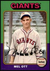 Mel Ott [5X7 Gold] Baseball Cards 2019 Topps Archives Prices