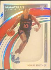 Jabari Smith Jr. #13 Basketball Cards 2022 Panini Immaculate Collection Collegiate Prices