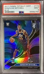 Donovan Mitchell [Blue] Basketball Cards 2017 Panini Totally Certified Prices