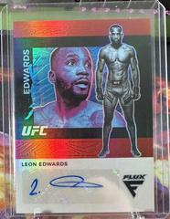 Leon Edwards [Red] #FX-LEW Ufc Cards 2022 Panini Chronicles UFC Flux Autographs Prices