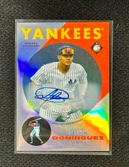Jasson Dominguez [Autograph] Baseball Cards 2022 Bowman Chrome Ascensions Prices