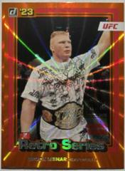 Brock Lesnar [Orange Laser] #5 Ufc Cards 2023 Panini Donruss Ufc Retro Series Prices