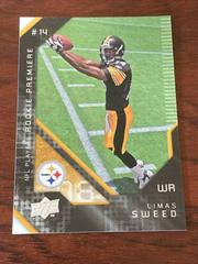 Limas Sweed Football Cards 2008 Upper Deck Rookie Premiere Prices