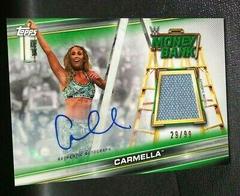 Carmella #MRA-CM Wrestling Cards 2019 Topps WWE Money in the Bank Mat Relic Autographs Prices