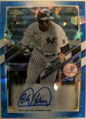 Estevan Florial #RA-EF Baseball Cards 2021 Topps Chrome Update Sapphire Rookie Autographs Prices