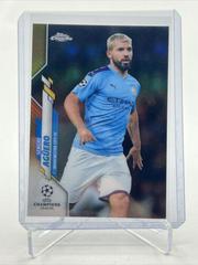 Sergio Aguero [Gold Refractor] #92 Soccer Cards 2019 Topps Chrome UEFA Champions League Prices