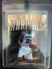 Tim Duncan #325 Basketball Cards 1997 Finest Prices