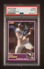 D.J. Dozier Football Cards 1989 Panini Score Supplemental Prices