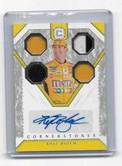 Kyle Busch #CMS-KY Racing Cards 2020 Panini Chronicles Nascar Cornerstones Materials Signatures Prices