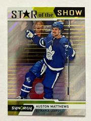 Auston Matthews Hockey Cards 2022 Upper Deck Synergy Star Of The Show Prices