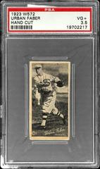 Urban Faber [Hand Cut] Baseball Cards 1923 W572 Prices