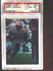 Barry Sanders #264 Football Cards 1994 Playoff Prices