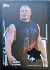 Brock Lesnar Wrestling Cards 2016 Topps WWE Shirt Relic Prices