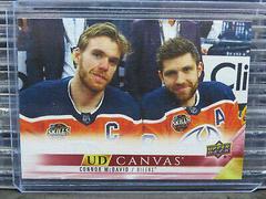 Connor McDavid #C420 Hockey Cards 2022 Upper Deck UD Canvas Prices