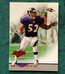 Ray Lewis [Red] #103 Football Cards 2002 Topps Debut Prices