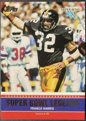 Franco Harris Football Cards 2011 Topps Super Bowl Legends Prices