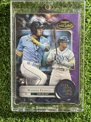 Wander Franco [Class 3 Purple] Baseball Cards 2022 Topps Gold Label Prices
