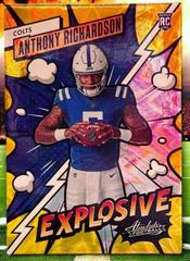 Anthony Richardson [Gold] #38 Football Cards 2023 Panini Absolute Explosive Prices